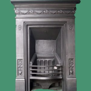 Reclaimed Cast Combination Fireplace