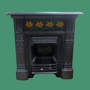 Antique Reclaimed Cast Iron Fire