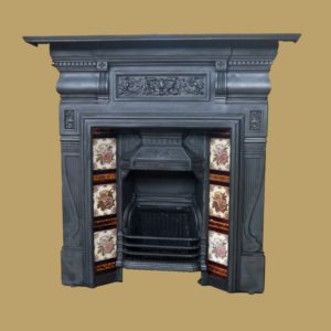 Victorian Tiled Combination Fireplace