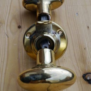 Oval Brass Rim Lock Knobs