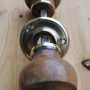 Wooden Rim Lock Knobs