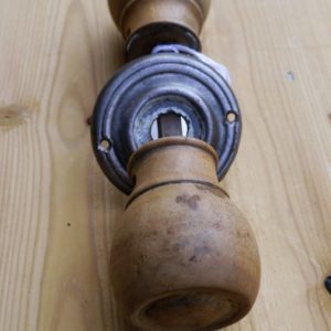 Wooden Antique Rim Lock Knobs