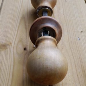 Wooden Rim Lock Knobs