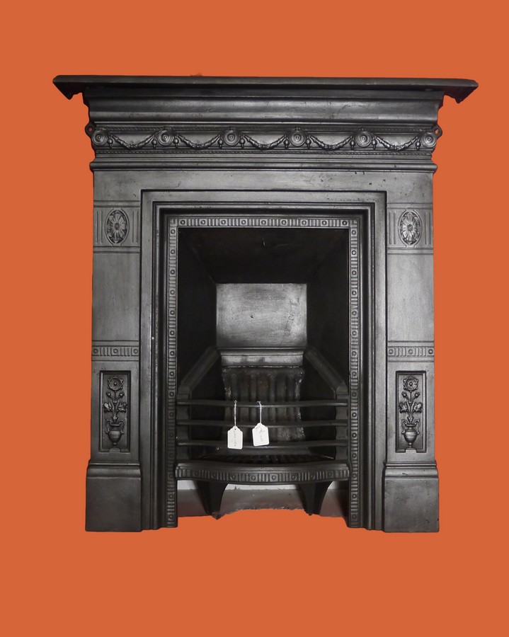 Antique Edwardian Combination Fire - Chester Paint Stripping