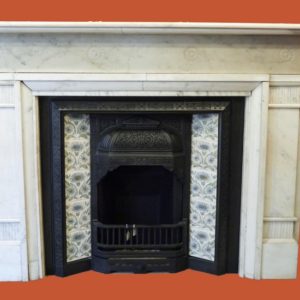 Antique White Marble Surround