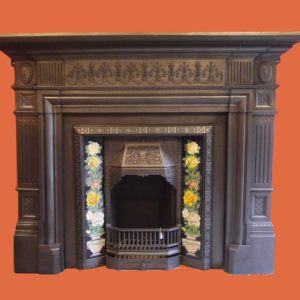 Large Reclaimed Cast Iron Surround