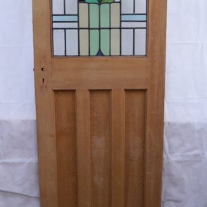 Reclaimed 1 Over 3 Stained Glass Door