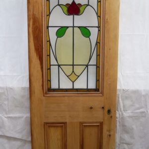 3 Panel Stained Glass Door