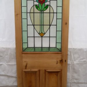 Original Stained Glass Internal Door