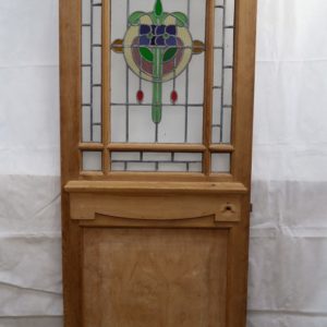 Stained Glass Vestibule Door