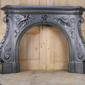 Large Coalbrookdale Cast Iron Surround