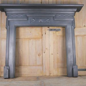 Art Nouveau Cast Iron Surround