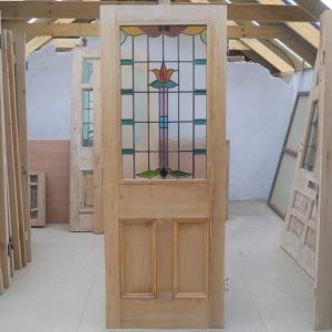 Victorian Stained Glass Door