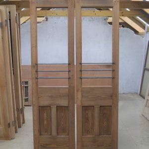 Pitch Pine Double Doors
