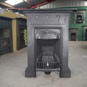Art Nouveau Reclaimed Cast Iron Combination