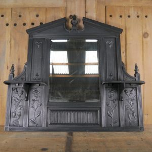 Reclaimed Cast Iron Overmantle