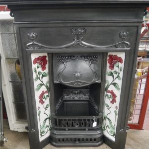 Reproduction Tiled Cast Iron Combination