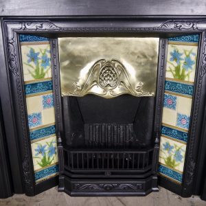 Old Cast Iron Tiled Insert