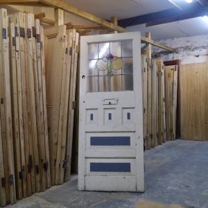 Antique Wooden Front Door