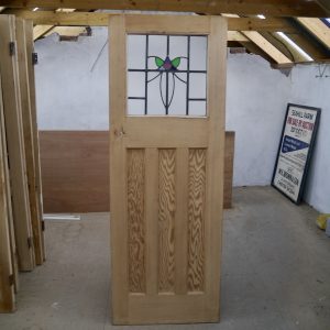 1930's Stained Glass Door
