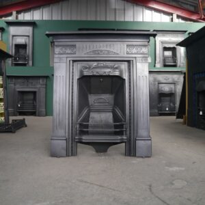 Edwardian Reclaimed Cast Iron Fireplace