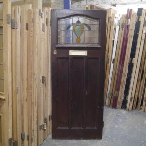 Reclaimed Edwardian Exterior Door
