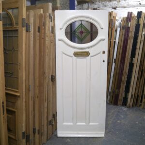 1930s Stained Glass Front Door