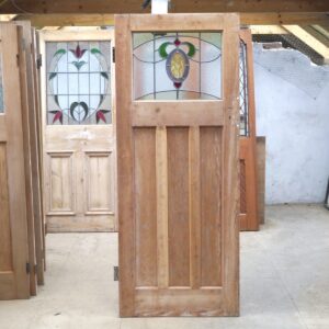 1930's Stained Glass Internal Door