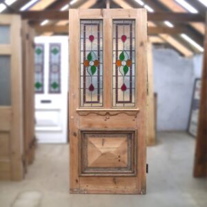 Reclaimed Victorian Front Door With Raised Lower Panel