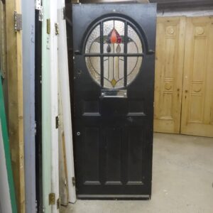 Original Antique Pine External Door